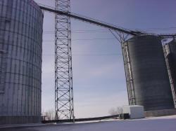 Support Tower for grain elevator