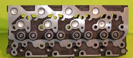 New Kubota V2003 Cylinder Head (complete) Indirect Injection (Top View)