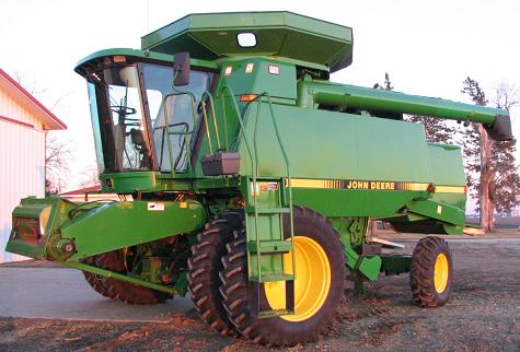 john deere 9500 combine