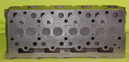 New Kubota V2203 Cylinder Head (complete) Indirect Injection (Bottom View)