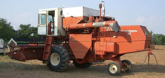 international harvester combine